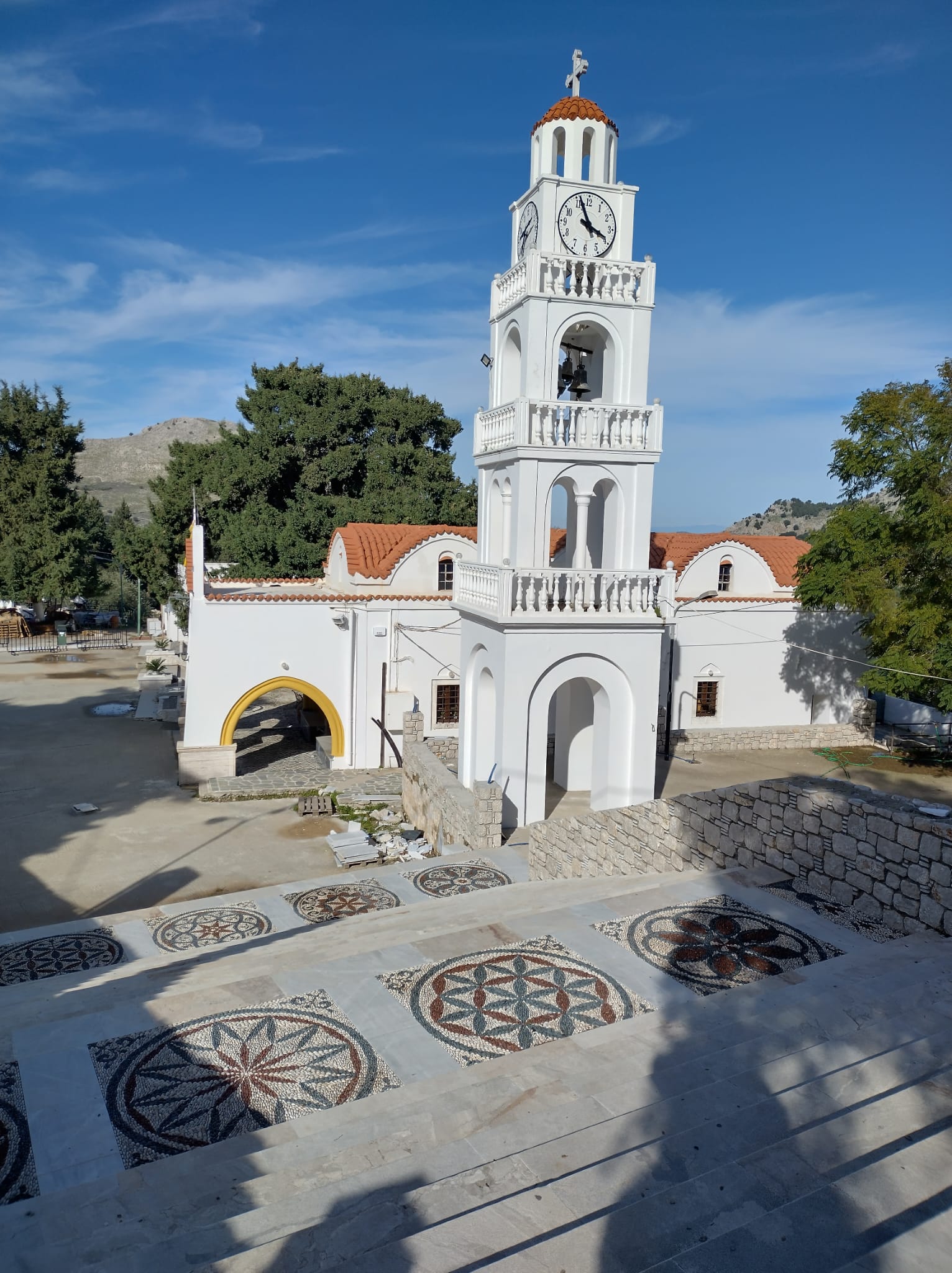 Holy monastery museum Archangelos panagia tsambika festival