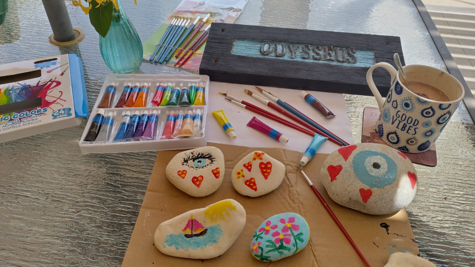 Artclasses at villa Odysseus Rhodes
