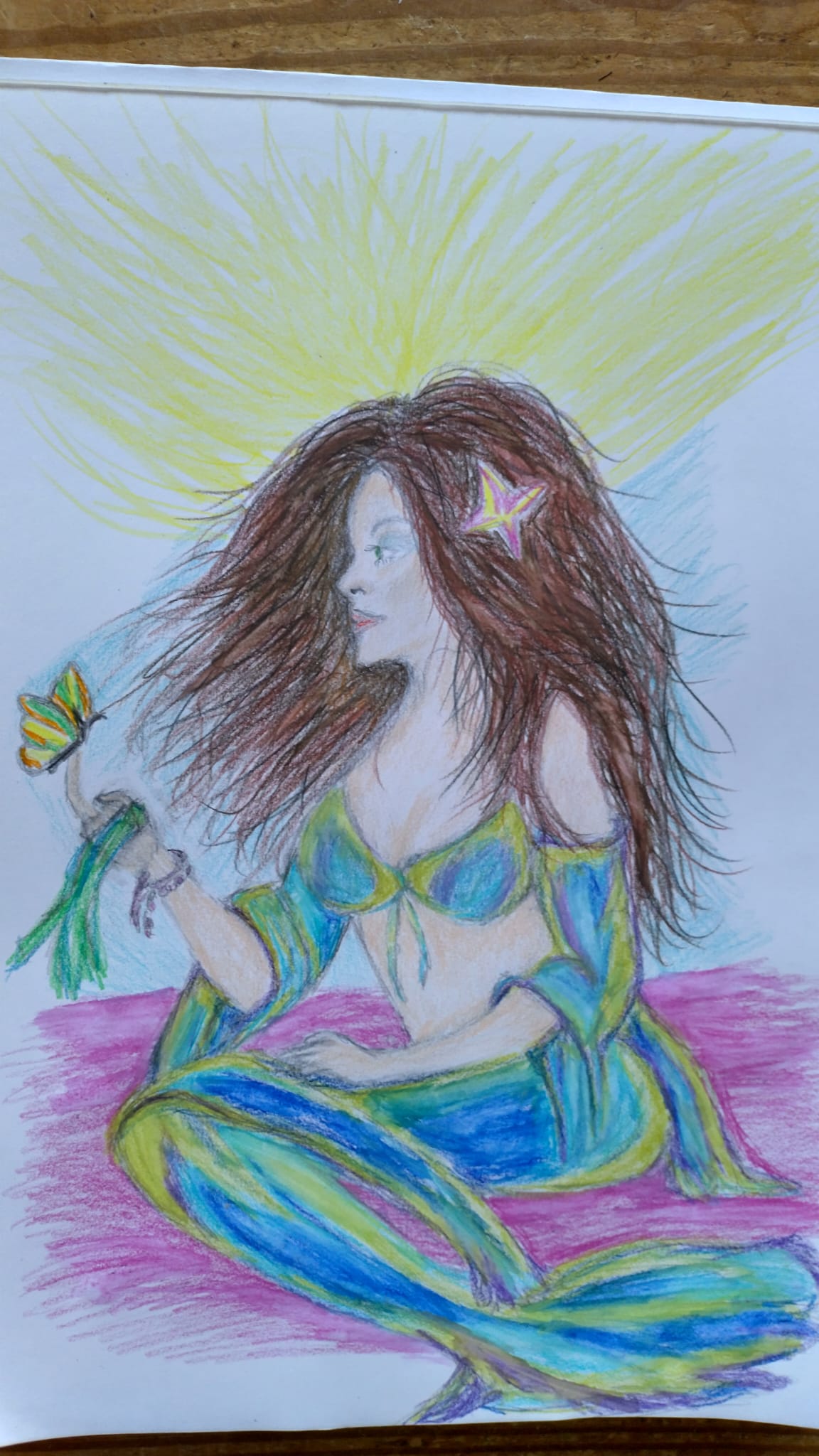 fantasy-lady Art classes villa Odysseus Rhodes